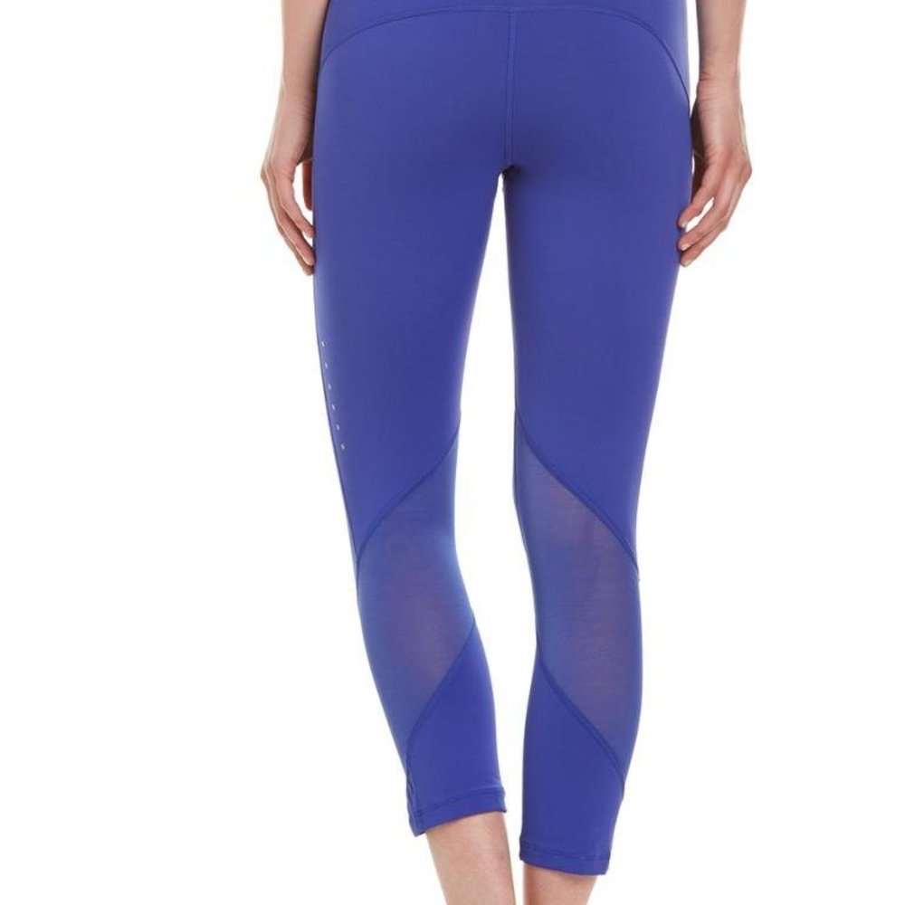 NIKE Power Epic Run Mesh Crop Tight Leggings